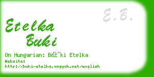 etelka buki business card